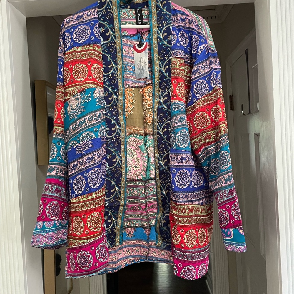 Sacred Threads Bohemian Style Cardigan NWzt